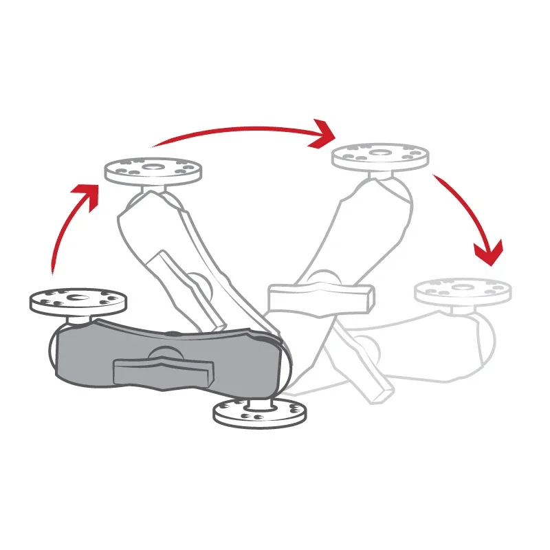 RAM® Double Socket Arm - C Size Medium - Image 4