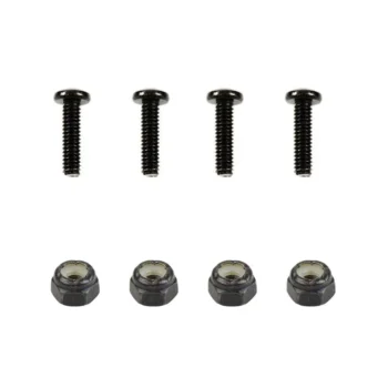 RAM® Hardware Pack - Four #8-32 x 5/8" Screws & Four Nylock Nuts - Image 1