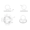 RAMÂ® Round Plate with Ball - C Size - Image 5
