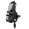 RAM® Quick-Grip™ Wireless Charging Phone Mount with Motorcycle Fork Stem Base - Short - Image 1
