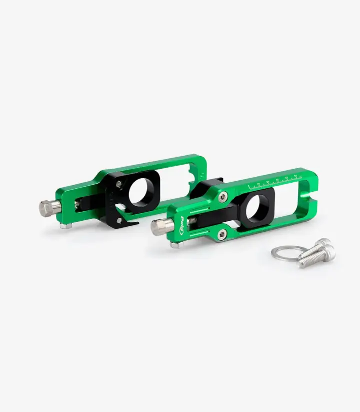 Puig Green Chain Tensioner for Kawasaki ZX-10R / ZX-10RR (2016-2026) - 21189V