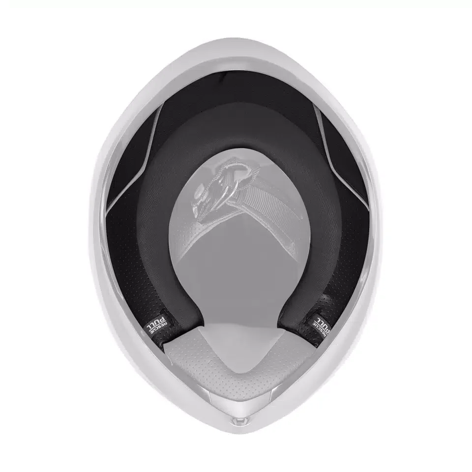 AGV K6 Cheek Pads - Black/Gray - Image 1