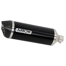 ARROW EXHAUST Race-Tech Silencer Aluminium Dark for Kawasaki ZX-6R (2019-2025) - 71898AKN