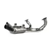 AKRAPOVIC Optional Header Titanium for BMW R 1300 GS / Adventure (2023-25) - E-B13E1 - Image 1