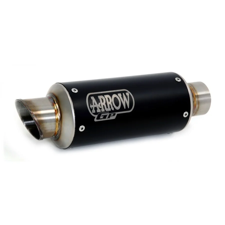 ARROW EXHAUST GP2 Silencers Kit Dark for Kawasaki Ninja 300 (2016-2024) - 71018GPI - Image 1