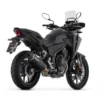 ARROW EXHAUST Indy Race EVO Silencer Aluminium Dark with Carbon End Cap for Honda NX 500 (2024-2026) - 71964AKN - Image 4