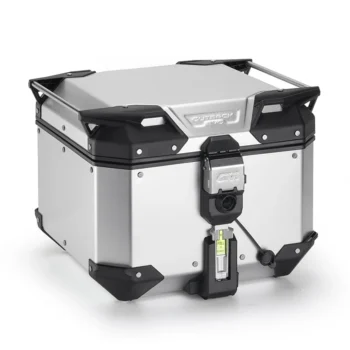 Givi Trekker Outback EVO Monokey Top Case Anodized Aluminium 42L - OBKEVO42A - Image 1