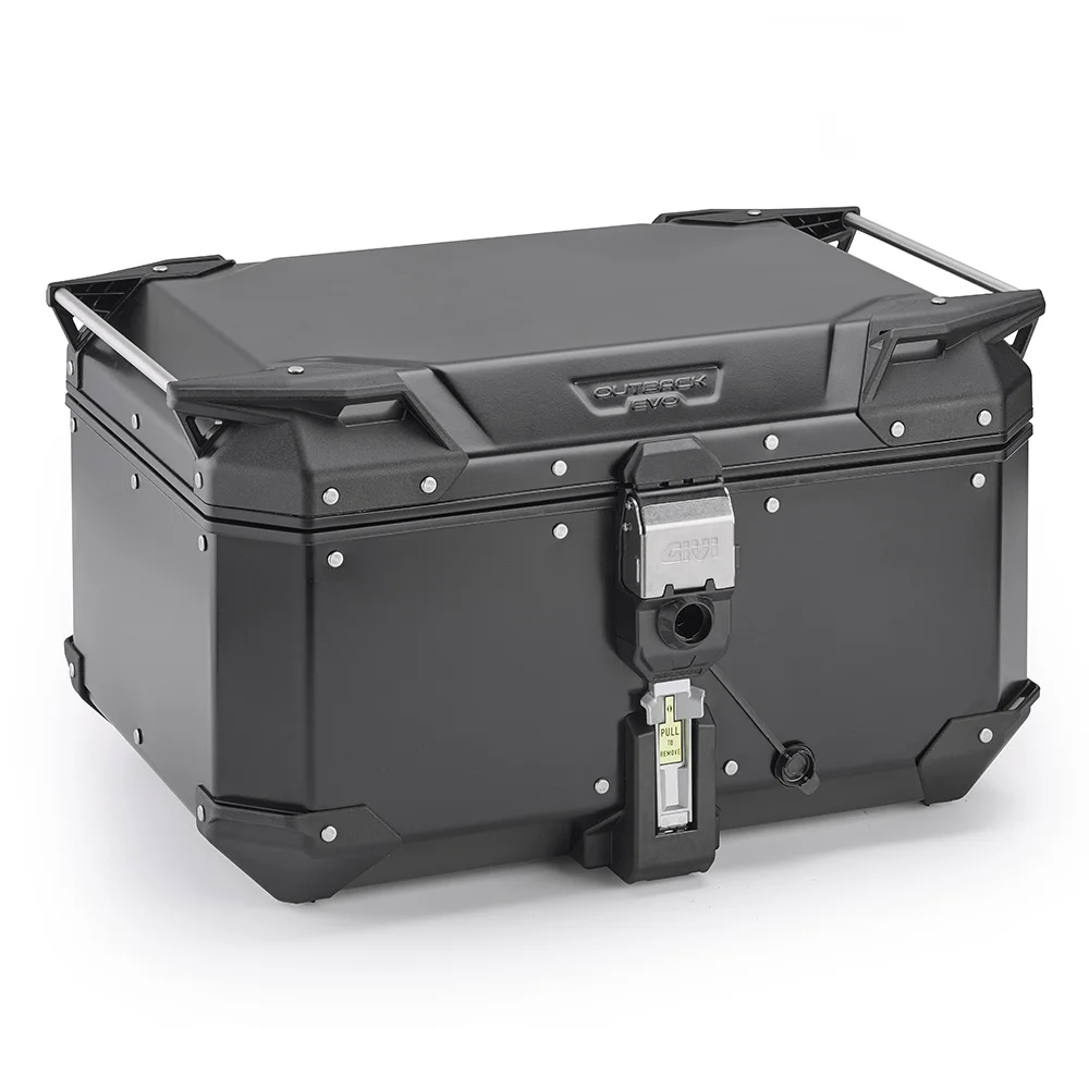Givi Trekker Outback EVO Monokey Top Case Anodized Aluminium 58L - OBKEVO58A - Image 1
