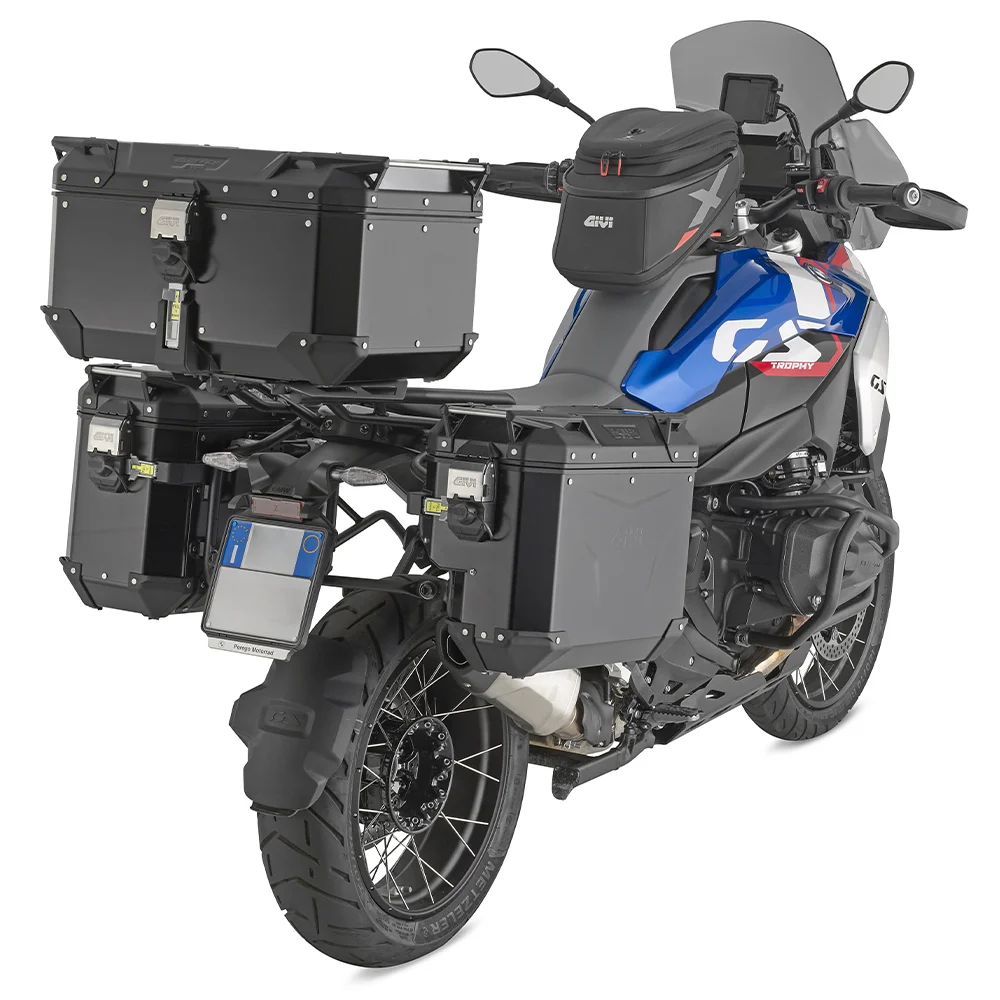 Givi Trekker Outback EVO Monokey Top Case Anodized Aluminium 58L - OBKEVO58A - Image 2