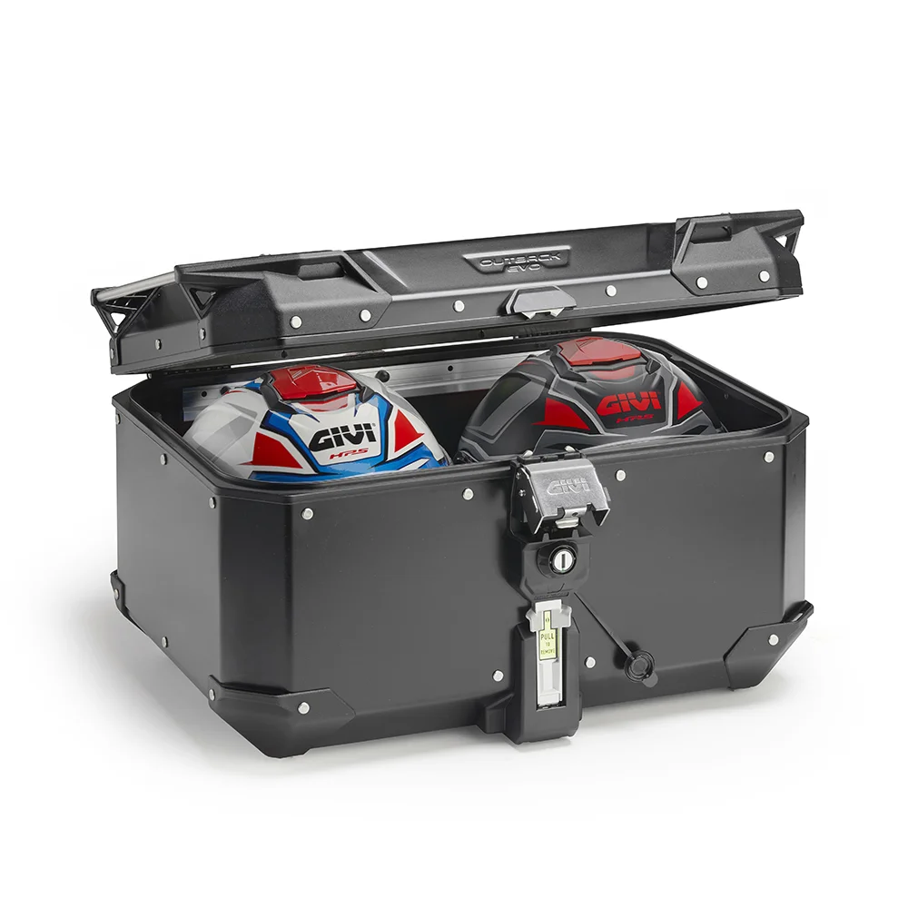 Givi Trekker Outback EVO Monokey Top Case Anodized Aluminium 58L - OBKEVO58A - Image 3