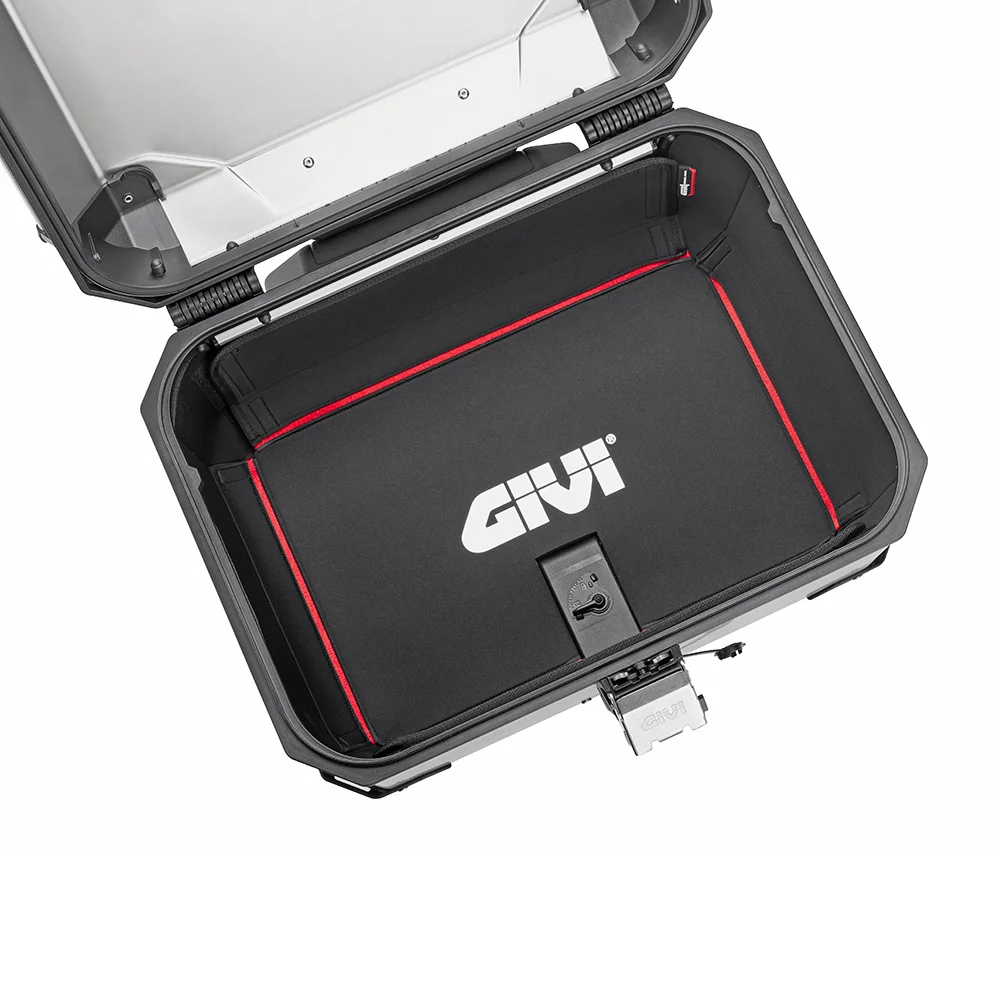 Givi Trekker Outback EVO Monokey Top Case Anodized Aluminium 58L - OBKEVO58A - Image 5