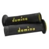 Domino Handlebar Grips A010 - White/Black - Image 1