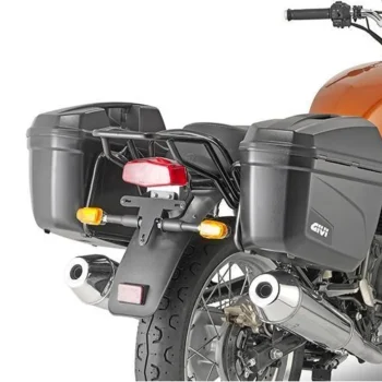 Givi PL9051 Tubular Pannier Holder Side Case Rack for Royal Enfield Interceptor 650 (2018-2024) - Image 1