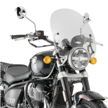 Givi 9058A Specific Clear Windscreen for Royal Enfield Super Meteor 650 (2023+)