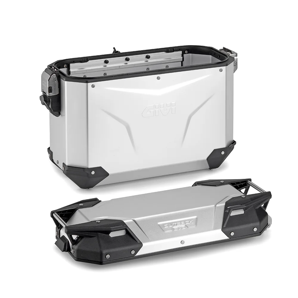 Givi OBKEV3737AAR Trekker Outback EVO 37L Right Side Monokey Cam-Side Case (Anodized Aluminium) - Image 2