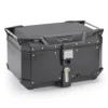 Givi Trekker Outback EVO Monokey Top Case Black Aluminium 58L (2024+) - OBKEV58B - Image 1
