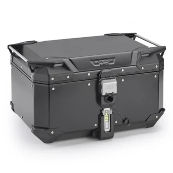 Givi Trekker Outback EVO Monokey Top Case Black Aluminium 58L (2024+) - OBKEV58B - Image 1