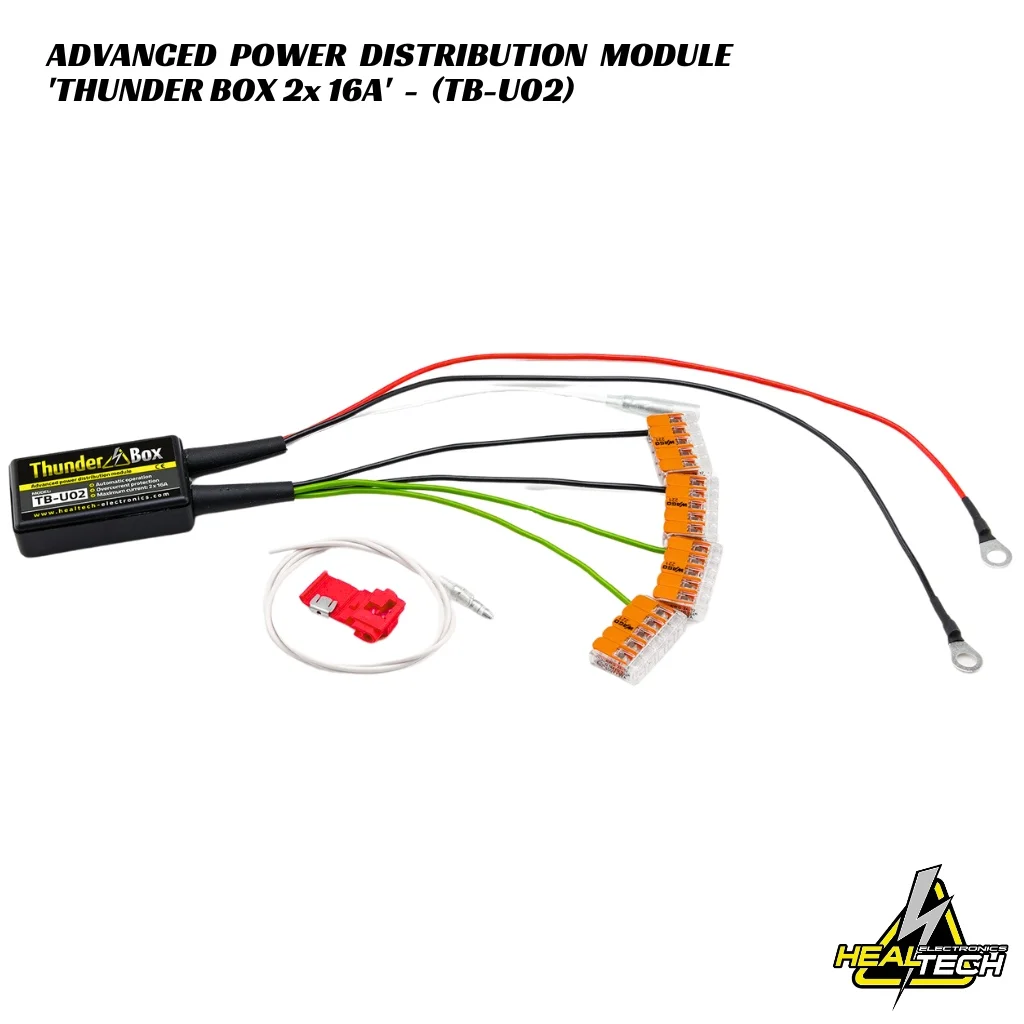 HealTech ThunderBox Power Distribution Module 16A - TB-U02 - Image 2