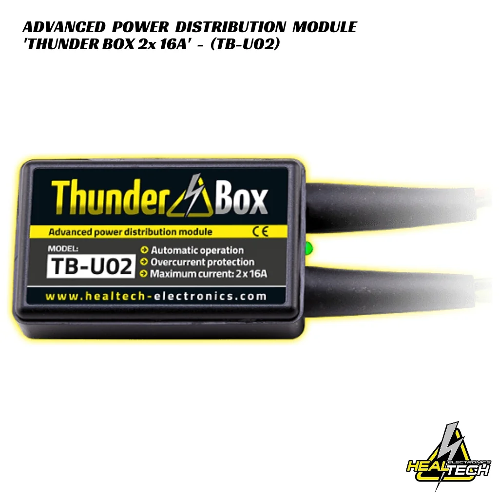 HealTech ThunderBox Power Distribution Module 16A - TB-U02 - Image 1