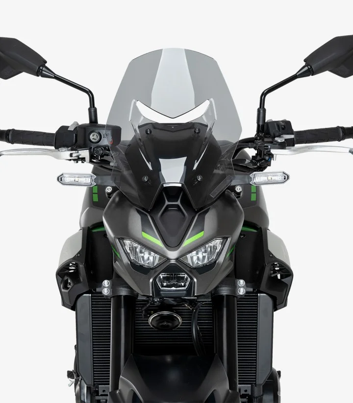 Puig Touring Windscreen (Light Smoke) for Kawasaki Z900 (2025+) - 22440H - Image 2
