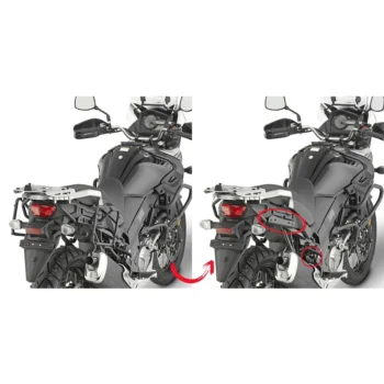 Givi PLR3112 Rapid Release Tubular Pannier Holder for Suzuki V-Strom 650 (2017+) - Image 1