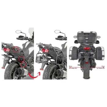 Givi PLR4126 Rapid Release Monokey Side Case Pannier Holder for Kawasaki Versys 1000 (2019+) - Image 1