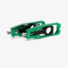 Puig Chain Adjuster / Tensioner (Green) for Kawasaki Ninja ZX-6R (2019-2026) - 22232V - Image 1