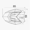 Puig Frame Slider R19 for Honda CBR650R 2019-2023 - 20792 - Image 2