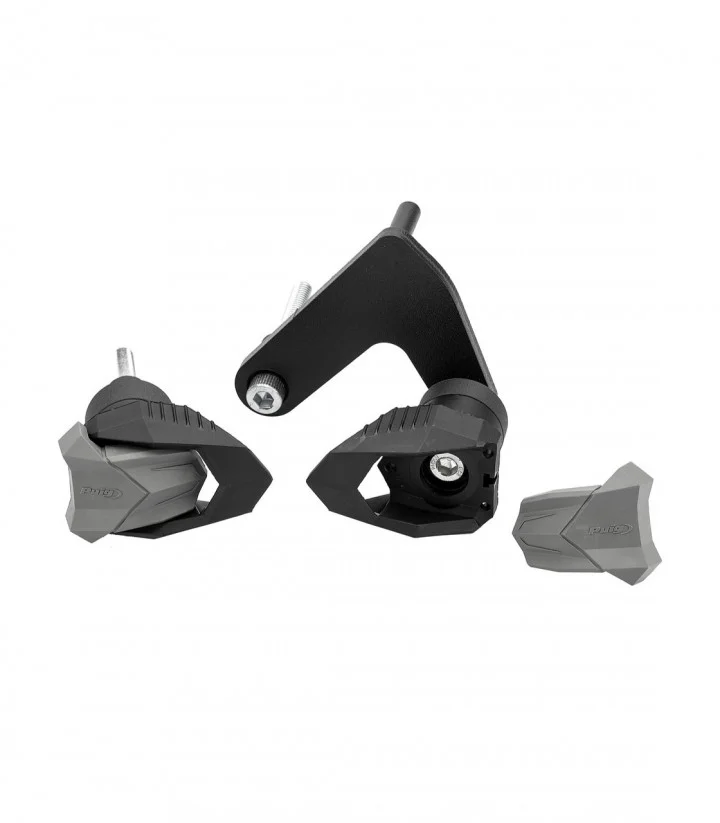 Puig R19 Frame Sliders (Black) for BMW S1000R (2021-2026) & BMW M1000R (2023-2026) - 20861N - Image 1