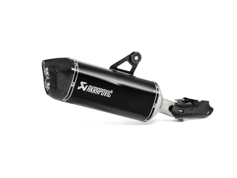 AKRAPOVIC Slip-On Line Titanium Black for BMW R 1250 GS/GSA (2019-2023) - S-B12SO23-HAATBL - Image 1
