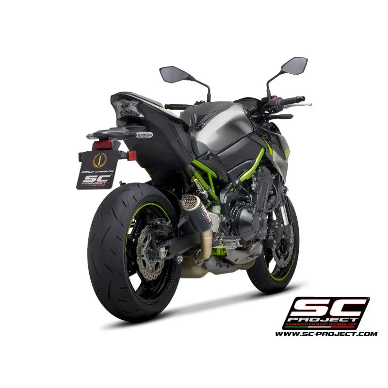 SC Project Kawasaki Z900 (2017-2024) CR-T Muffler Carbon Fiber 77x21x27 - K34-T36CRE - Image 2