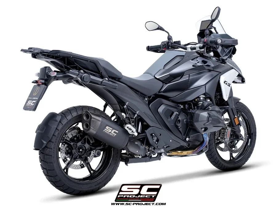 SC Project BMW R1300GS/ GSA Adventure-R titanium exhaust (Compatible with original side cases) - B40A-T153T-L - Image 4