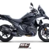 SC Project BMW R1300GS/ GSA Adventure-R titanium exhaust Matt Black (Compatible with original side cases) - B40A-T153MB-L - Image 1