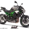 SC Project Kawasaki Z900 (2025) CR-T Carbon Fiber heat shield - K43A-T36CR - Image 4