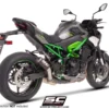 SC Project Kawasaki Z900 (2025) CR-T Carbon Fiber heat shield - K43A-T36CR - Image 5