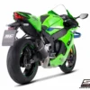 SC Project ZX-10R 2026 SC1-R Muffler carbon fiber with carbon fiber end cap with de-cat link pipe - K47A-DET90C - Image 3