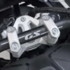 SW-Motech 30mm Handlebar Risers for BMW F850GS / GSA - Silver - Image 3