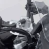 SW-Motech 30mm Handlebar Risers for BMW F850GS / GSA - Silver - Image 5