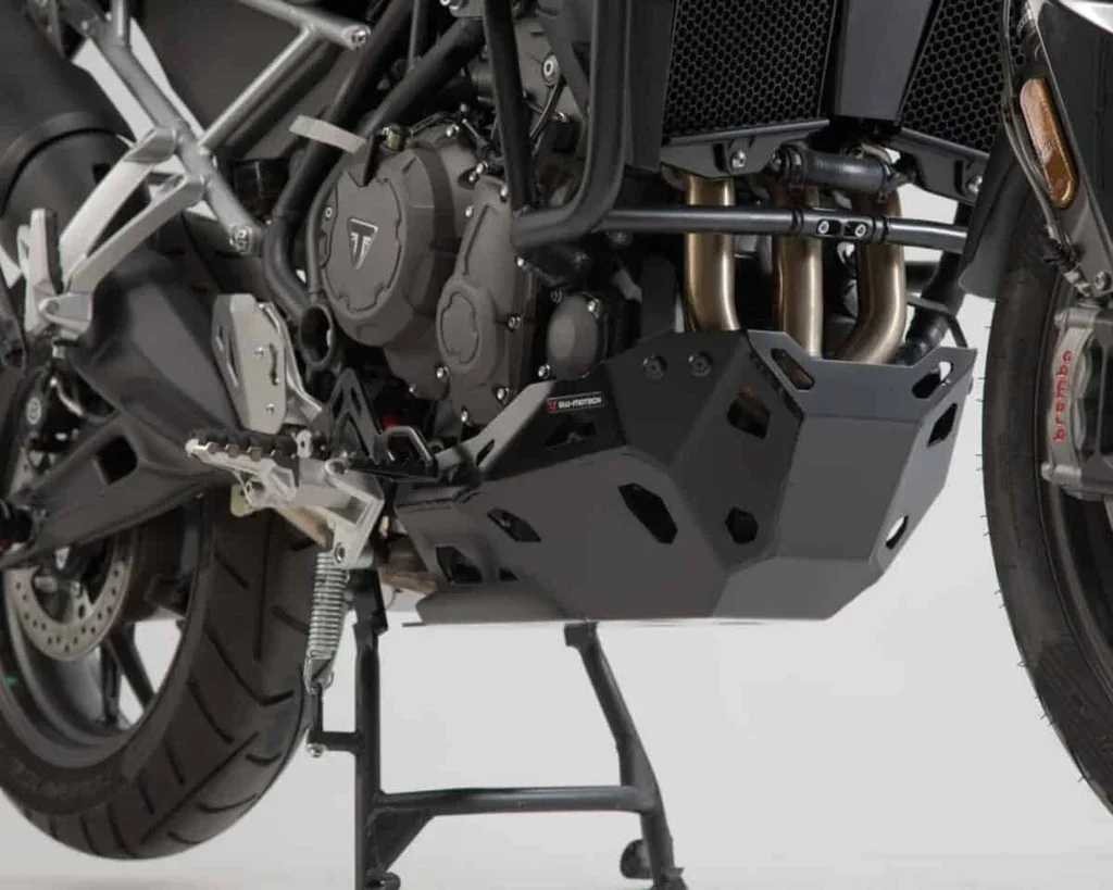 SW-Motech Sump Guard for Tiger 900 GT / Rally Pro - For use with OEM Crashbars - Image 2