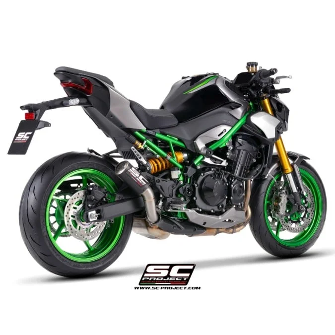 SC Project Kawasaki Z900 (2025) CR-T Carbon Fiber heat shield - K43A-T36CR - Image 2