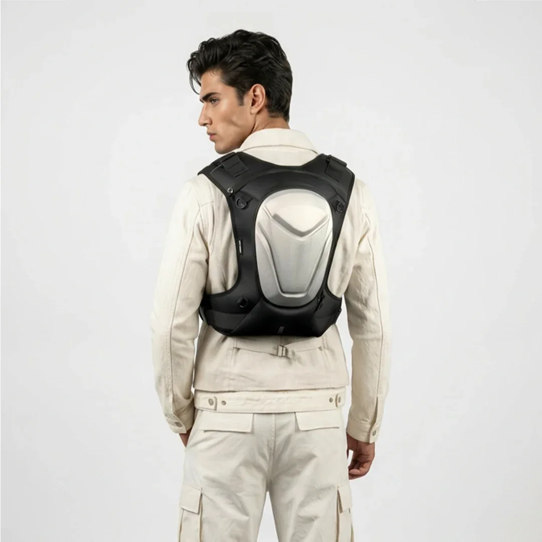 Vantora Flux Backpack with Bladder - Grey - Image 5