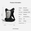 Vantora Flux Backpack with Bladder - Grey - Image 7