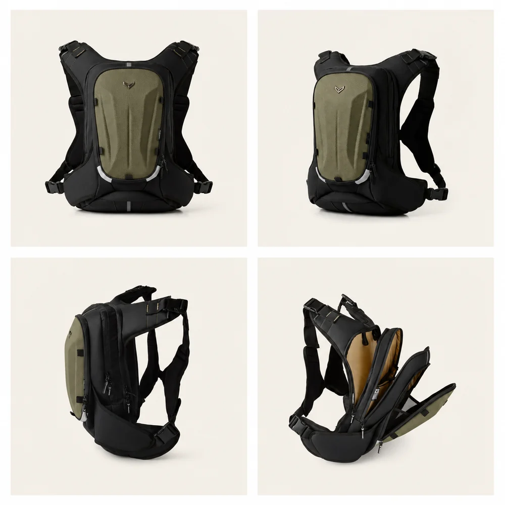 Vantora Prime Hydration Backpack 25L Olive Shell