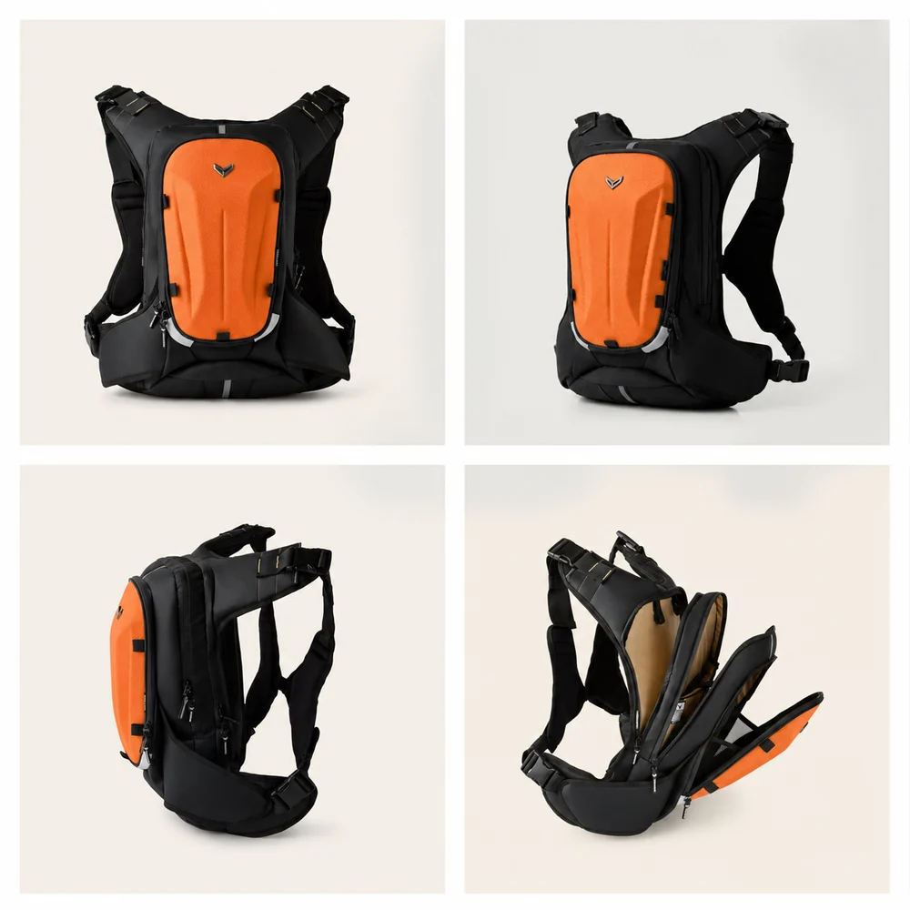 Vantora Prime Hydration Backpack 25L Orange Shell
